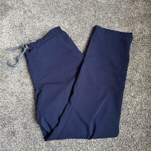 Figs Yola Navy Blue Scrub Pants